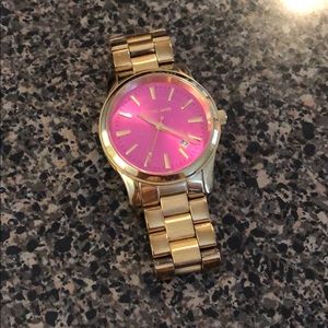 Pink face Michael Kors watch